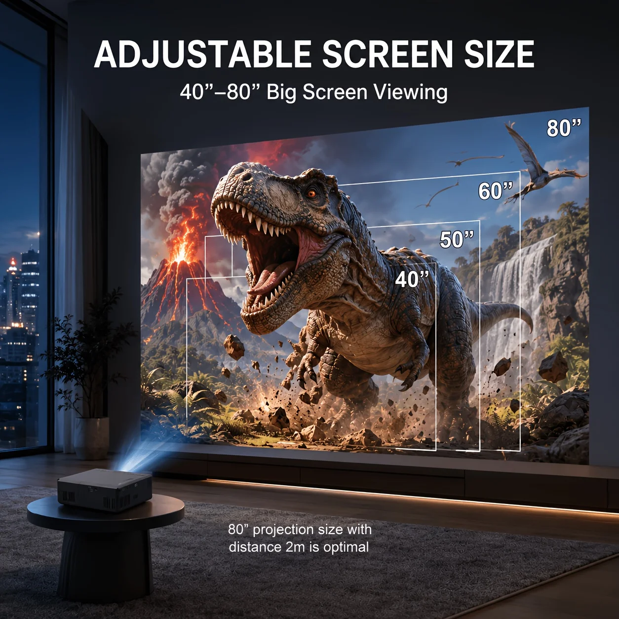 Mini portable projector, compa - огляд і ціна Android Tablet Gaming Accessories