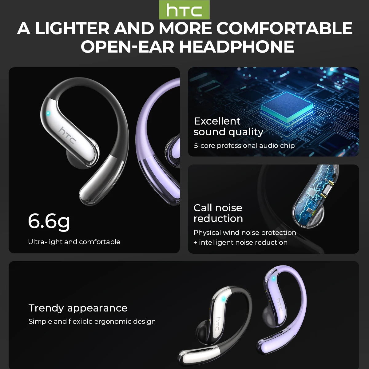 HTC NE23 Bluetooth V6.0 Earpho - огляд і ціна Wired Earphone Lightning