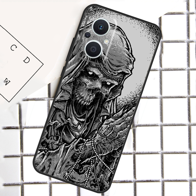 Gothic Fashion Skull Case For  - огляд і ціна Oppo Reno 12