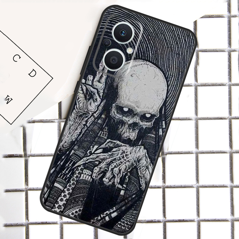Gothic Fashion Skull Case For  - огляд і ціна Oppo Reno 12
