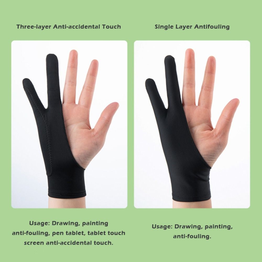1pcs Simple 1/2 Fingers Painti - огляд і ціна Drawing Glove Artist