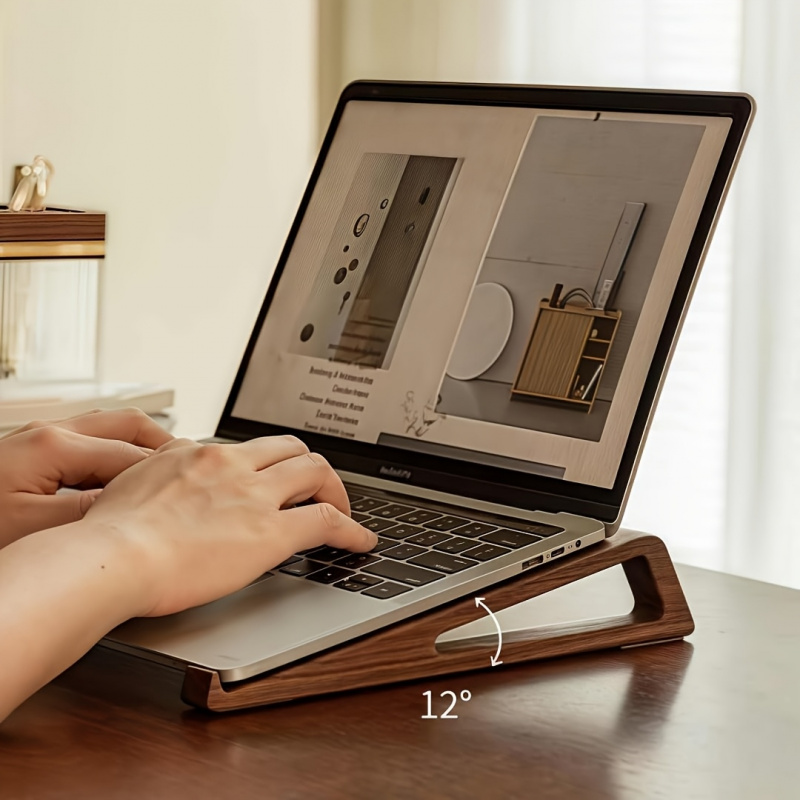 Portable Foldable Wooden Lapto - огляд і ціна Cooling Stand Tablet